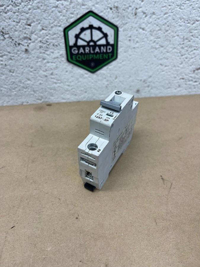 Used Allen-Bradley 1492-SP1C200 Supplementary Protector, Ser C, 240/415VAC, 20A