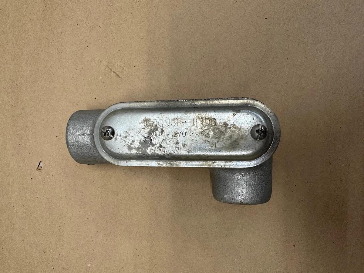Used Crouse Hinds LL27 3/4” Conduit