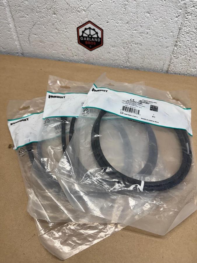 Used Panduit ISTPH6X1MBL Net Shielded Patchcord 600V RJ45 to RJ45 Black (Qty 3) *NEW*