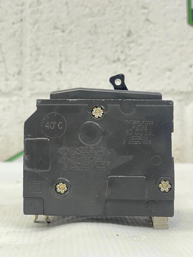 Used Square D 20 Amp Breaker, 240 Volts