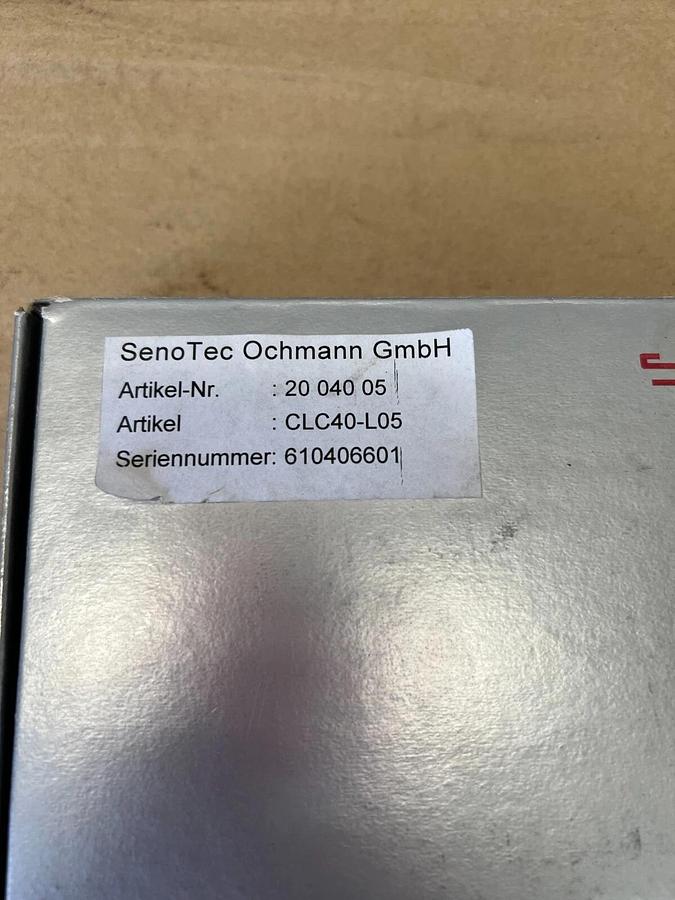 Used Senotec CLC40-L05 Switching Amplifier