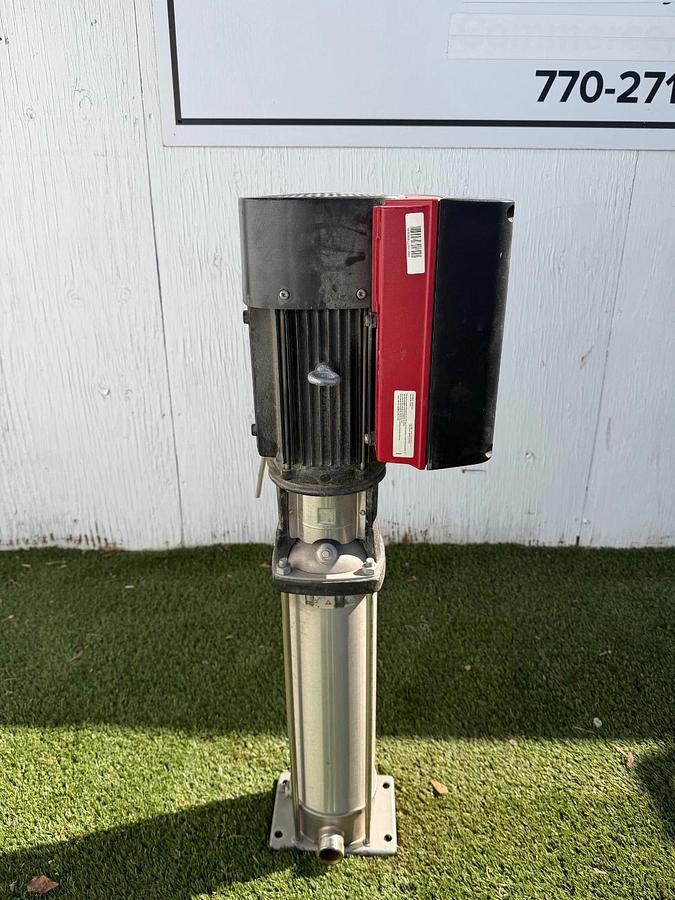 Used GRUNDFOS CRNE3-23 ES-P-GI-K-HQQK Vertical, Multistage Centrifugal Pump