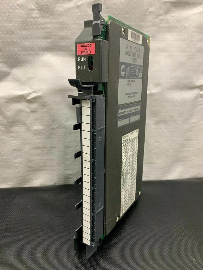 Used Allen Bradley 1771-IFE Series A Analog Input Module (12 Bit)