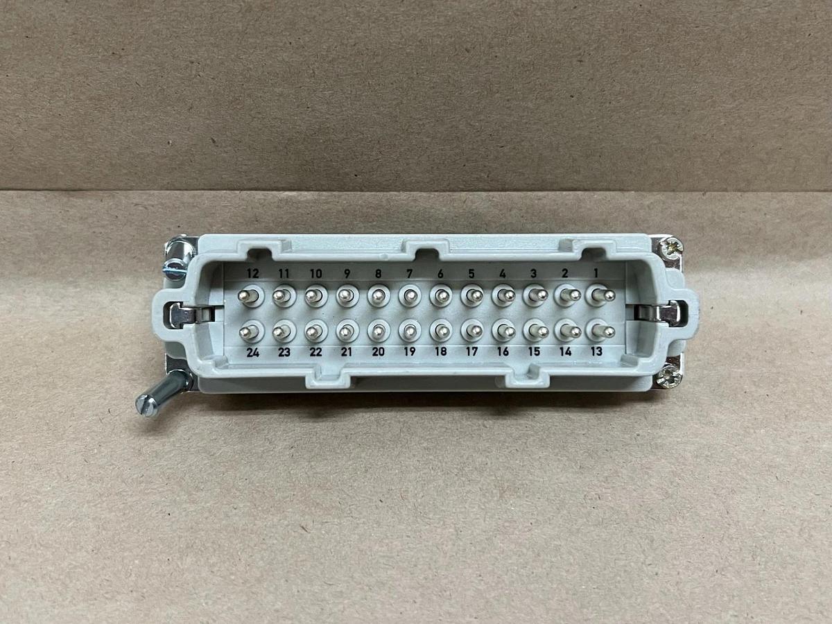Used Amphenol-Tuchel C 146 10A024 002 1 Heavy Duty Connector - Lot of 10