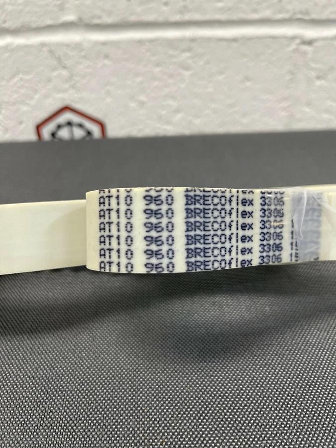 Used BRECOflex AT10 960, Tooth Belt, 1” wide
