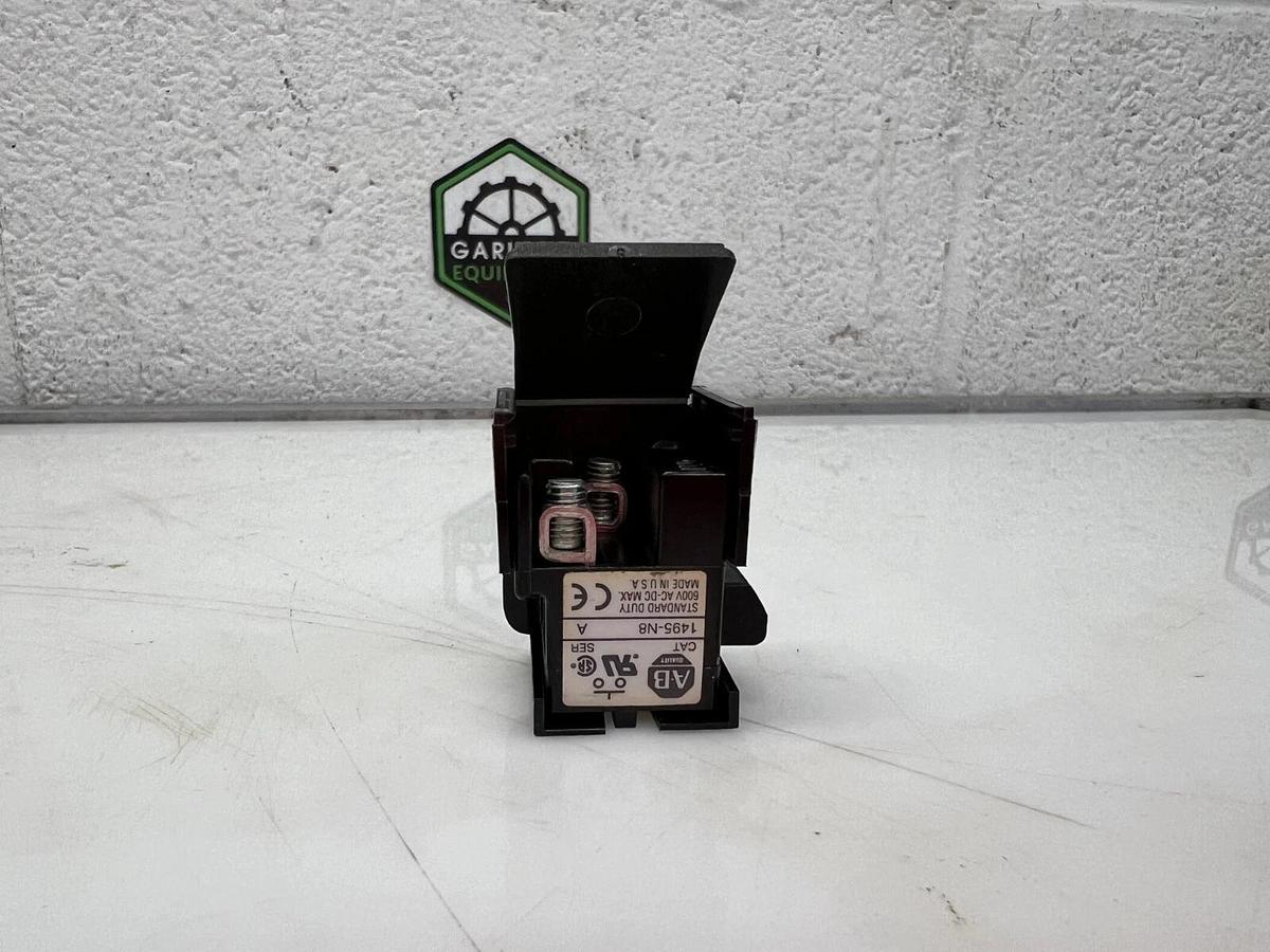 Used Allen Bradley 1495-N8 Auxiliary Contact