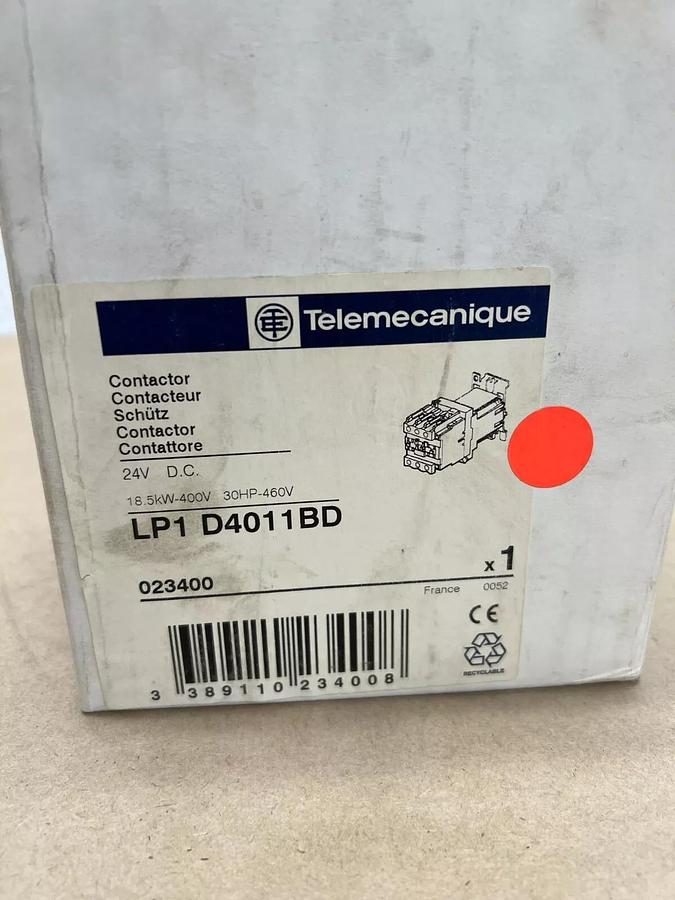 Used Telemecanique LP1 D4011BD 24V, Contactor