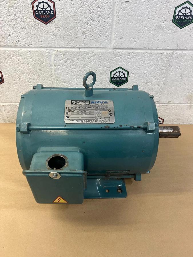 Used Reliance Electric P21S3044 Sabre Motor 10Hp 3500RPM 3Ph 60Hz 208-230/460V