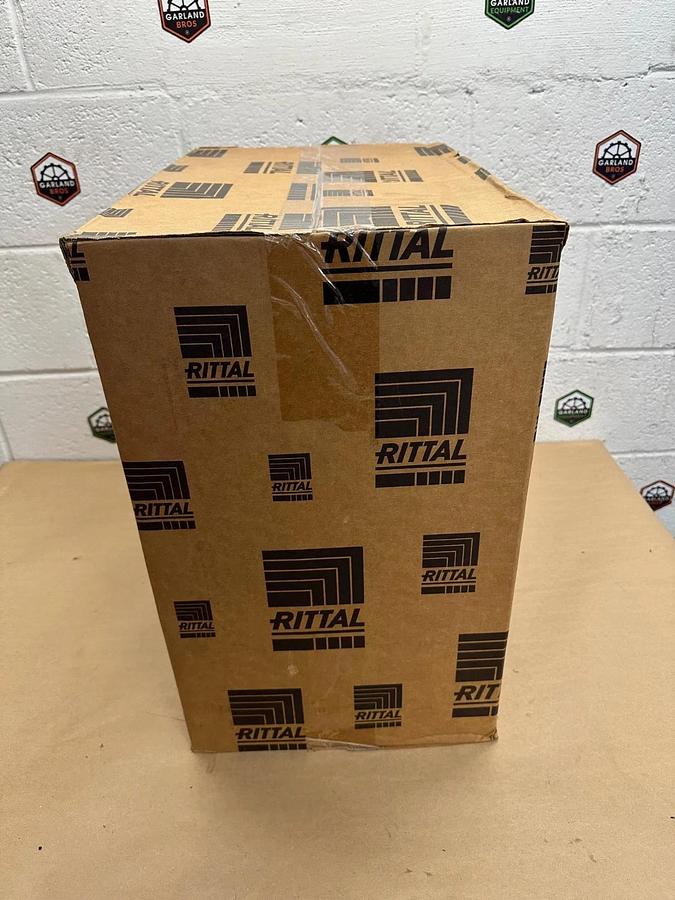 Used RITTAL 1350250 Carbon Steel Enclosure, 20x20x12 *FACTORY SEALED NEW!*
