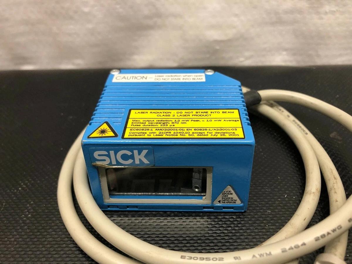 Used Sick CLV412-1010 Barcode Scanner