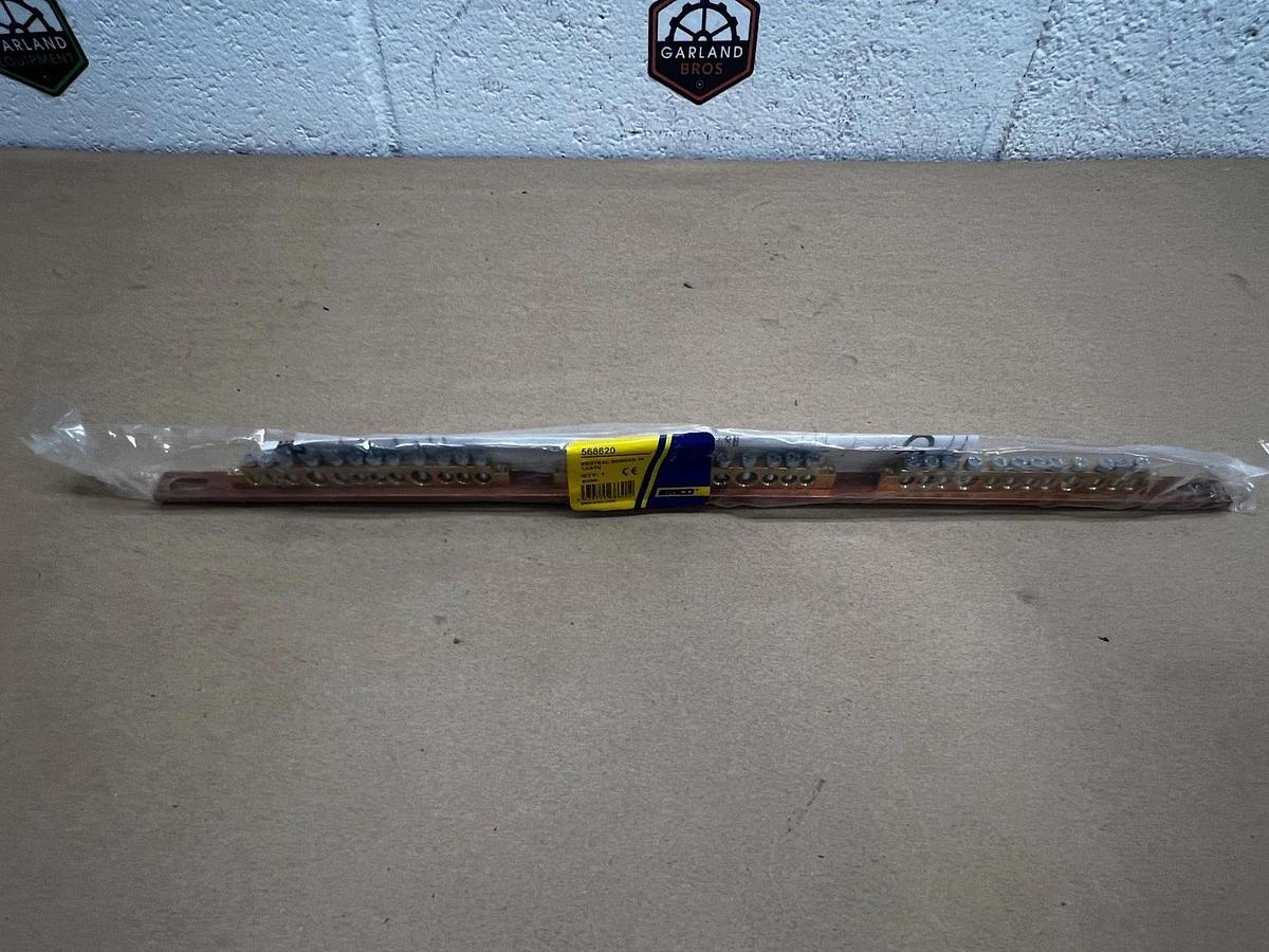 Used ERICO Eriflex 568620 Earth Neutral Busbar 36 *NEW*