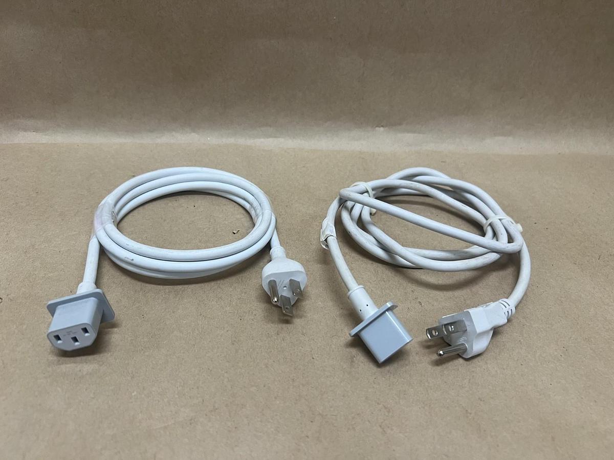 Used Apple iMac AC Power Cord - Lot of 2