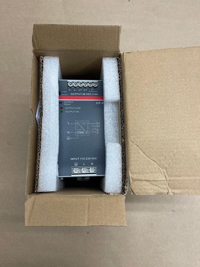 Used ABB 1SVR427034R20000 Switch Mode Power Supply CP-E 48/5.0 *NEW*