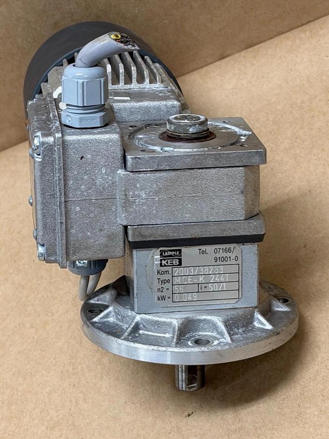Used Mini Motor MCEK244PT Motor .049KW @ 56Rpm