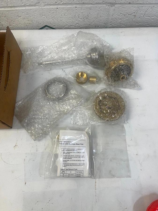 Used Johnson Controls VG74K3ST+W 1/2 - 2" Valves Stainless Steel Trim Recondition Kit