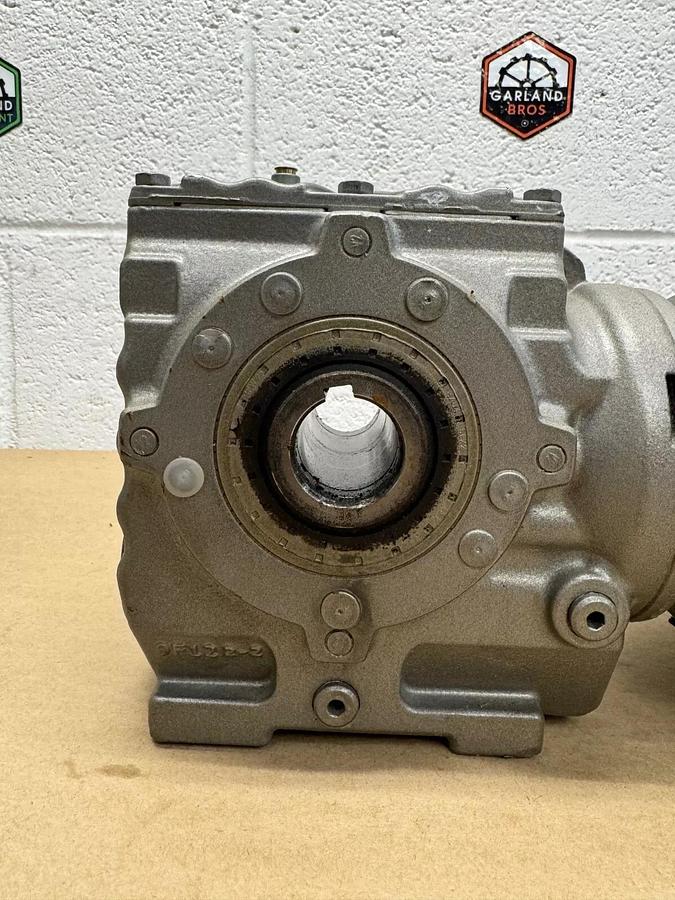 Used SEW Eurodrive SA47 DRN80M4/DH Motor, Gearbox 1Hp, 60Hz, 1751RPM, 24.77:1 Ratio