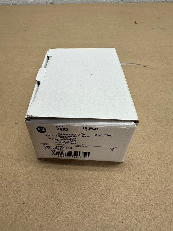 Used Allen Bradley 700-HPSXZ48 Control Relay *NEW*