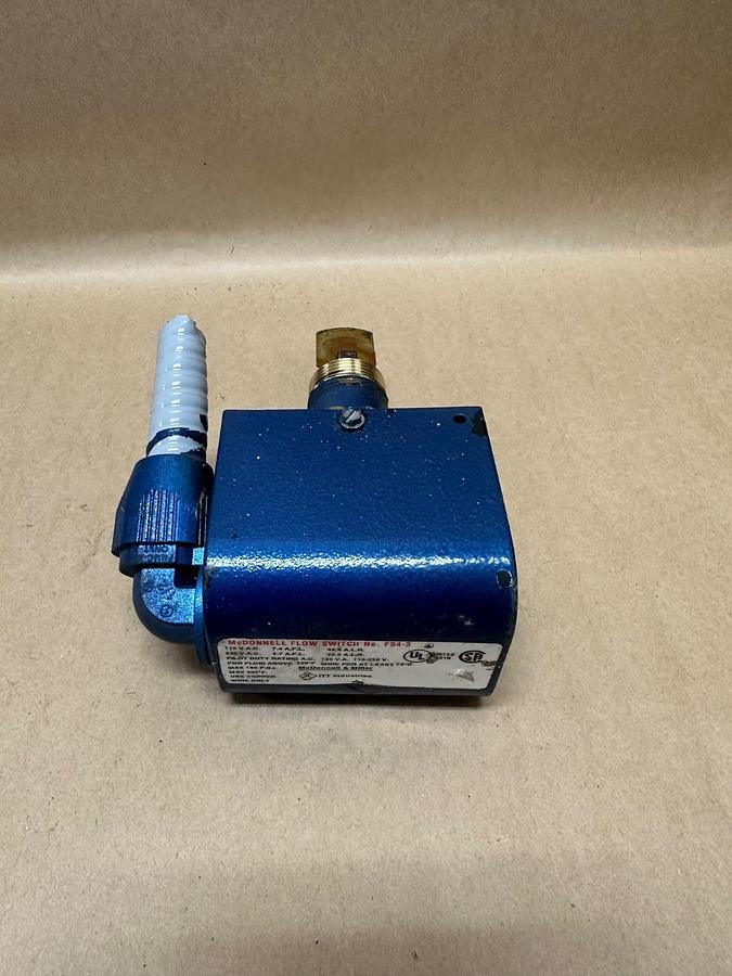 Used McDonnell & Miller FS4-3 Flow Switch