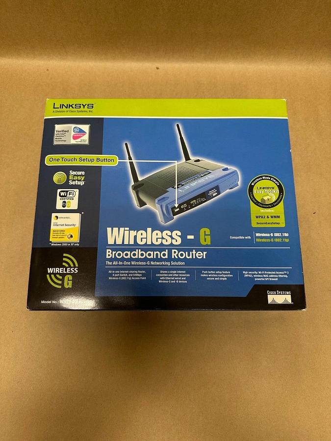 Used Linksys Wireless-G Broadband Router *NEW*