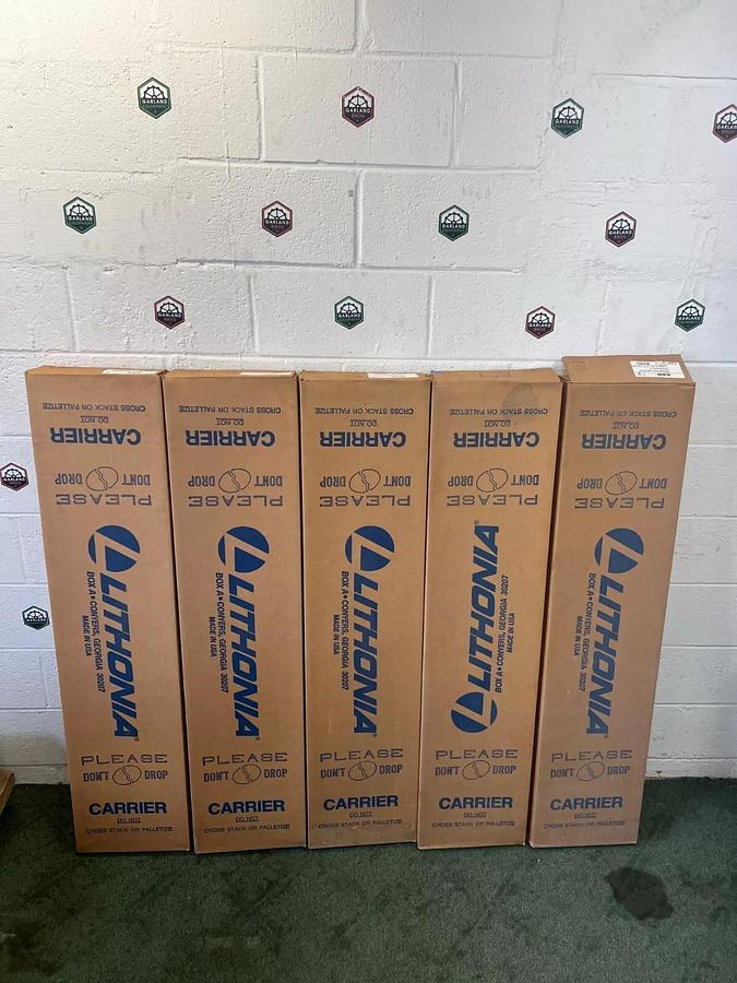 Used Lithonia Lighting DLB48 Diffuser Only, Low Profile Wrap Around, 4' - Lot of 5