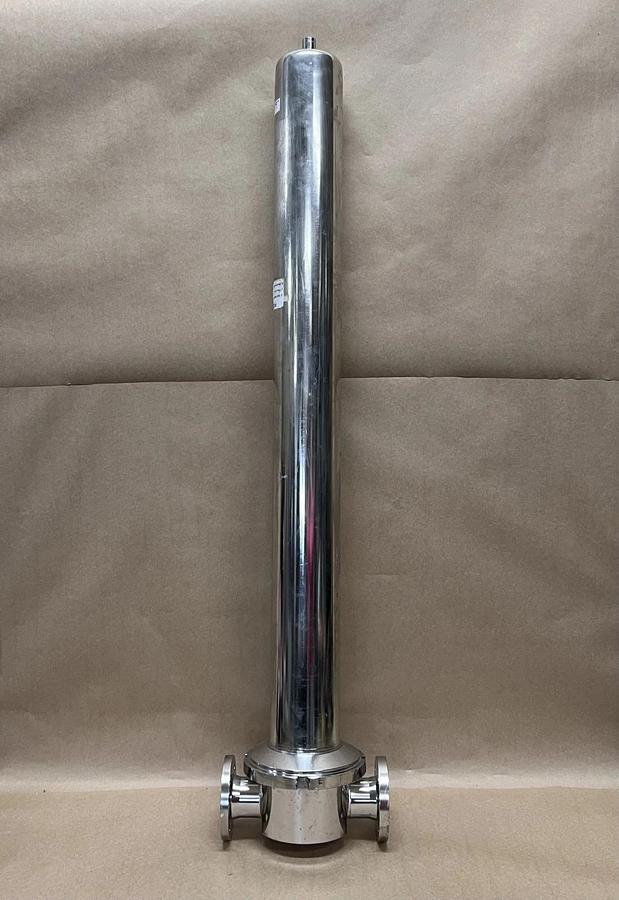 Used T-Style Stainless Steel Filter Housing, 3 ft