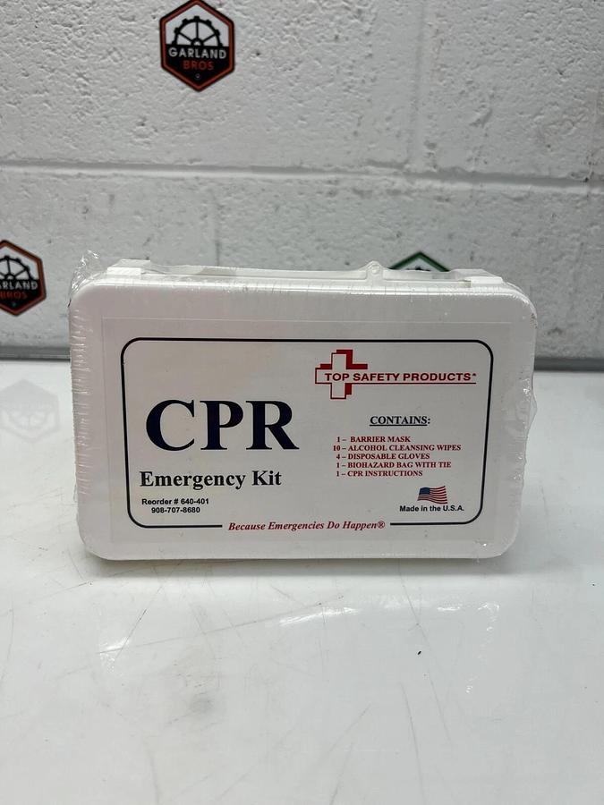Used Top Safety Products CPR Emergency Kit