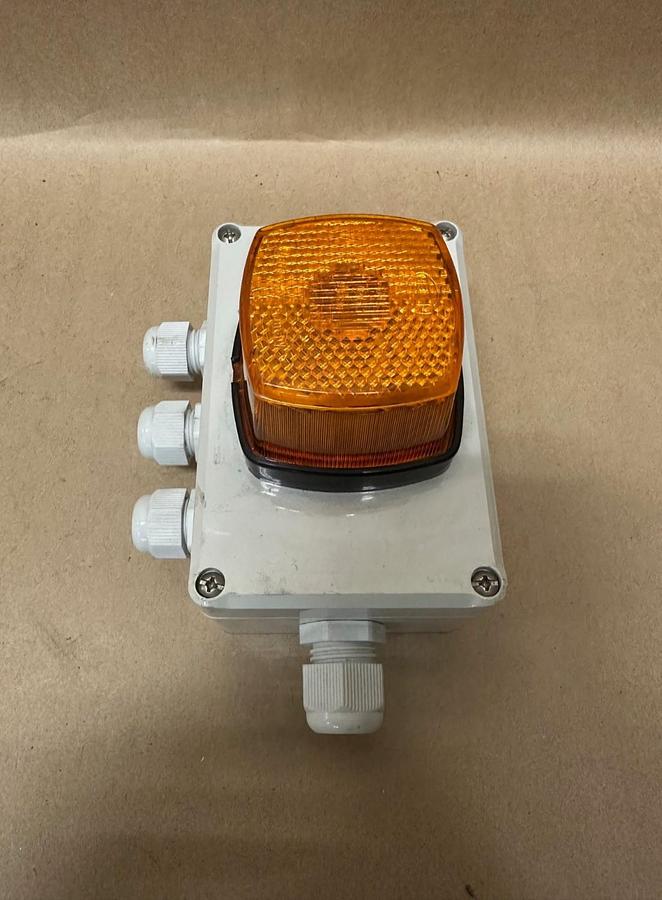 Used Hella 00280 Orange Light w/ Plastic Box