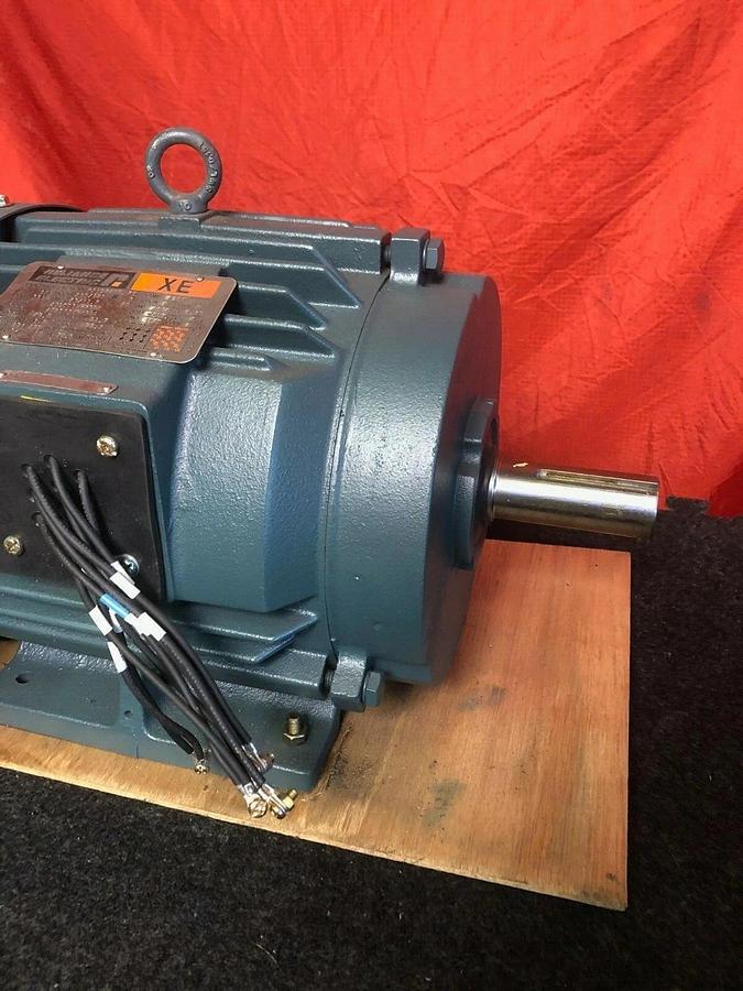 Reliance Electric 10 HP Electric Motor, 3510 RPM, 3 Phase, 215T Frame