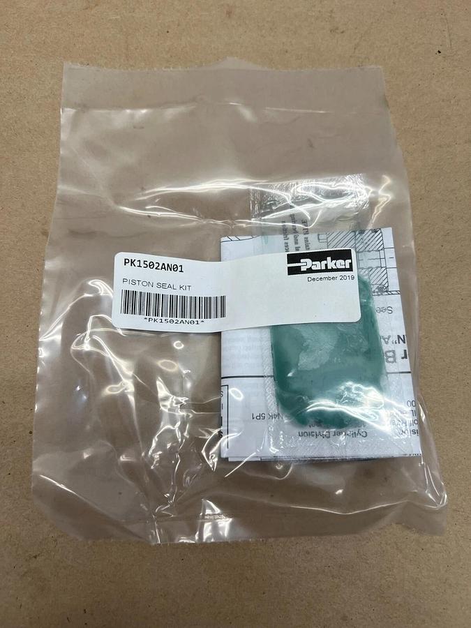 Used Parker PK1502AN01 Piston Seal Kit - Lot of 3