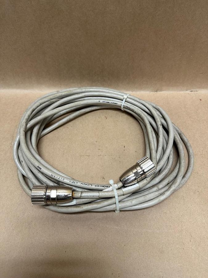 Used Lapp Kabel Stuttgart 8x2x0.14 Unitronic Liycy TP w/ Coninvers 12 Pin Connectors