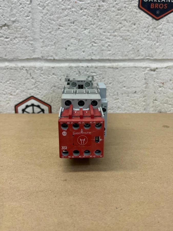 Used Allen Bradley 100-C30D00, 100-C30*00 w/ 100S-F Contactor w/ Control Relay