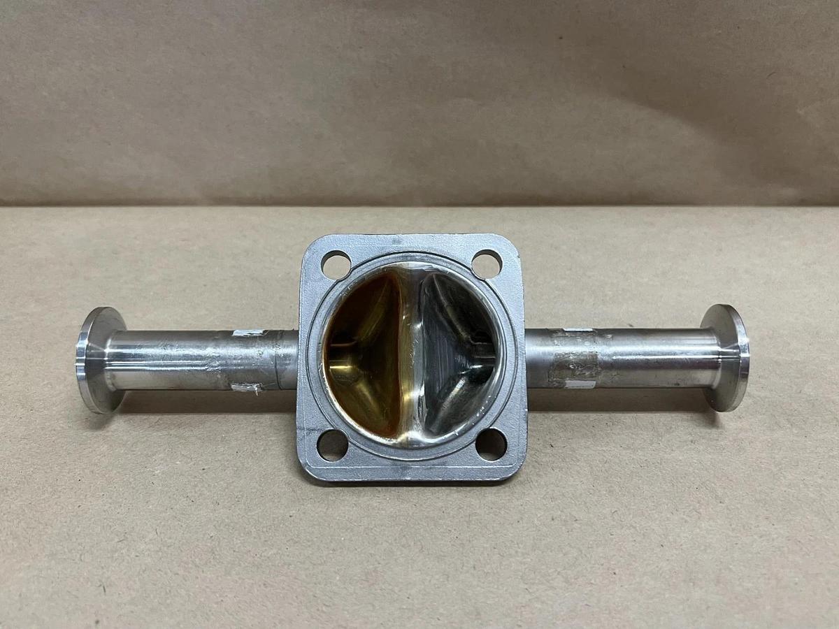 Used Gemü 316L 3/4" SS Multi-Port Block Valve Body