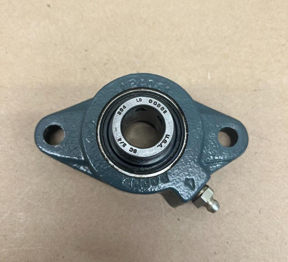 Used Dodge 204 Flange Block Bearing