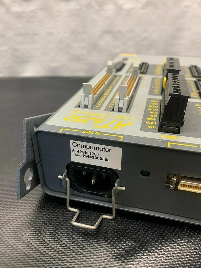 Used Parker Compumotor AT 6250 2-Axis Controller 6250-120v