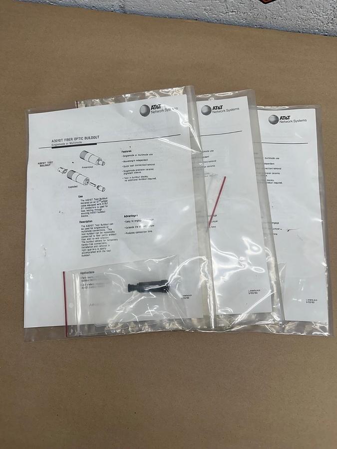 Used AT&T A3010T Fiber Optic Buildout (Lot of 3) *NEW*