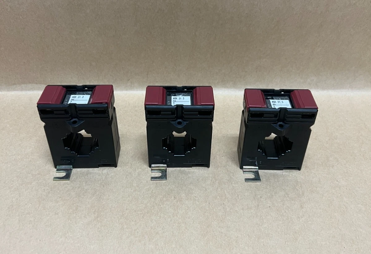 Used MBS ASK 31.3 50A Current Transformer - Lot of 3