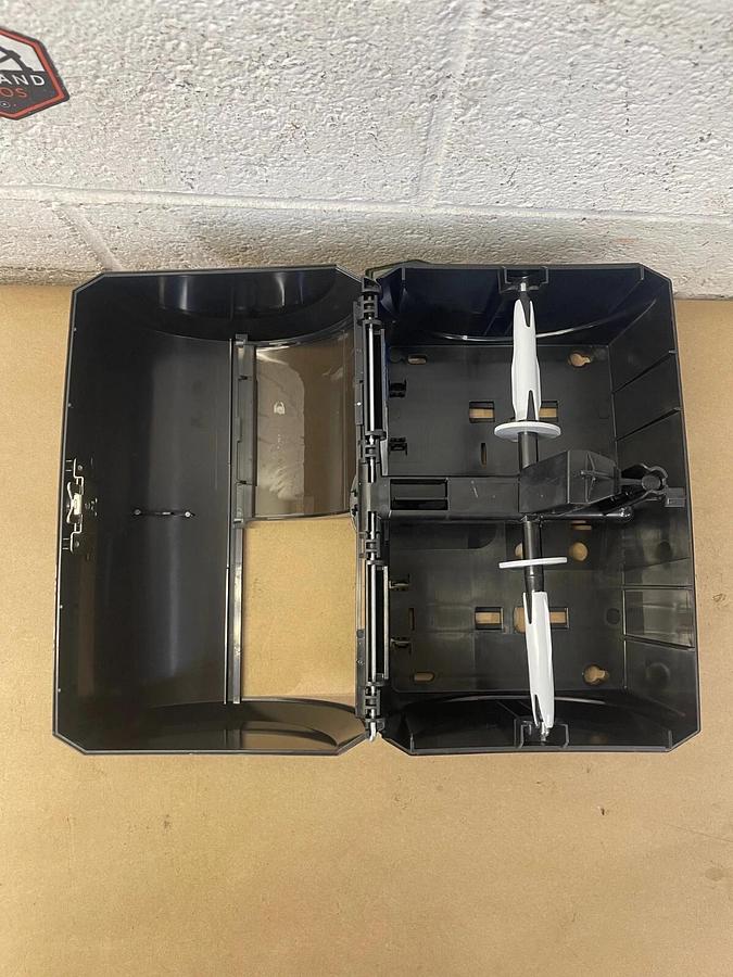 Georgia Pacific 56784A Compact Side-By-Side Tissue Dispenser Z-100279-01