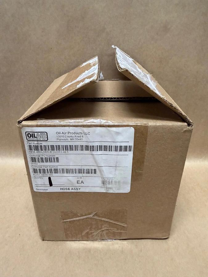 Used Oil-Air Products 4M3K-8FDLORX-8FDLORX-48.5 1/4” Hose Assembly *NEW*