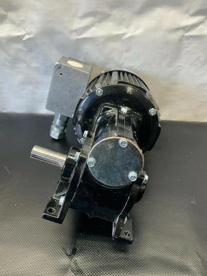 Used Bodine Electric 42r5bfpp-5n Gearmotor with Conduit Box (Warner Electric)