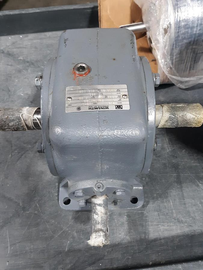Used Swedrive AB OVV 35 Worm Gear Speed Reducer, Ratio 6:3, Displacement 203