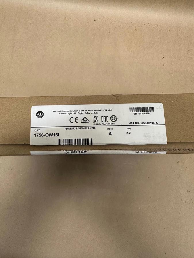 Allen Bradley 1756-OW16I Ser A Control Logix 16 PT Digital Relay Module *NEW*
