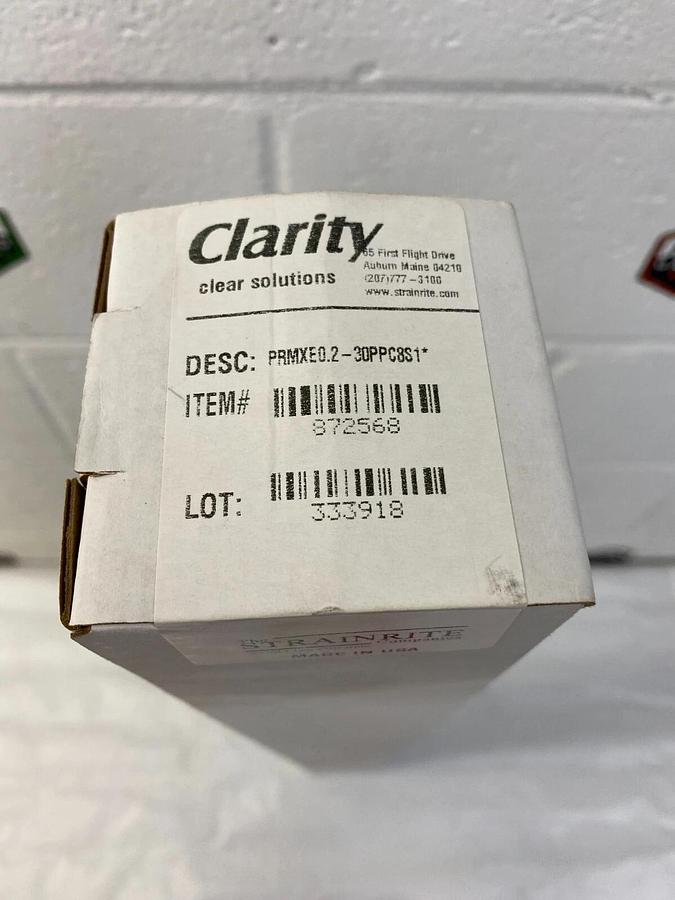 Clarity PRMXE0.2-30PPC8S1 0.2 Absolute Filter