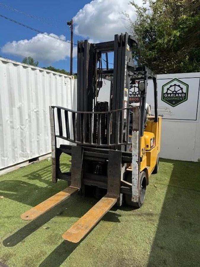 Used Caterpillar ForkLift GC45KSTR, 9100 lbs, Cushion Tire, LP Forktruck