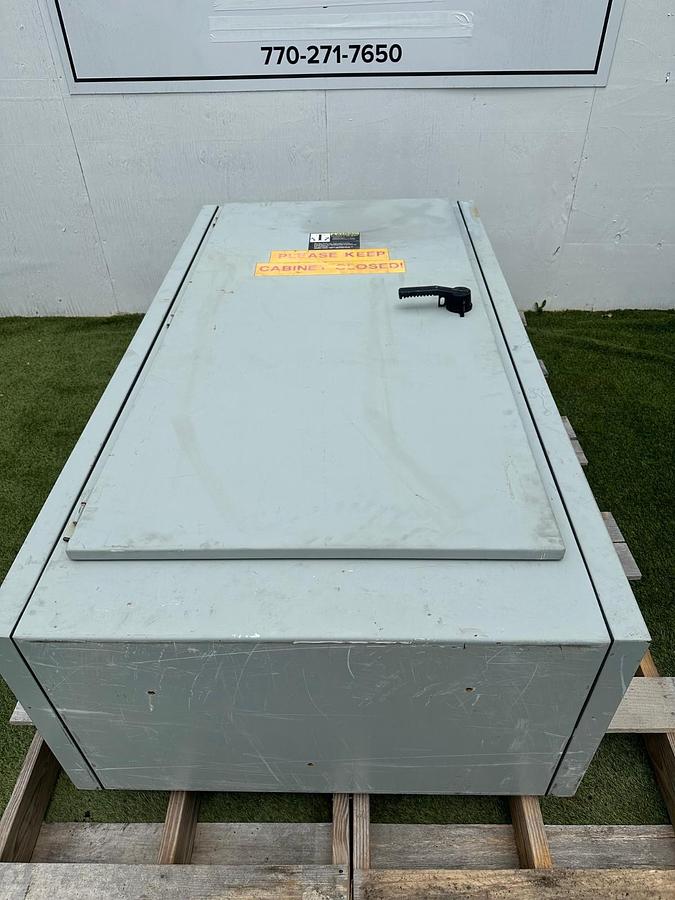 Used Hoffman A-MOD843924FTC Type 12 Industrial Control Panel Enclosure