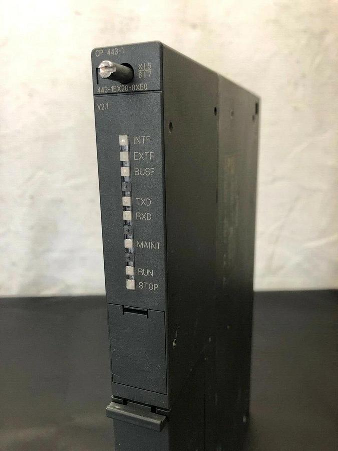 Used Siemens Simatic NET CP 6GK7 443-1EX20-0XE0