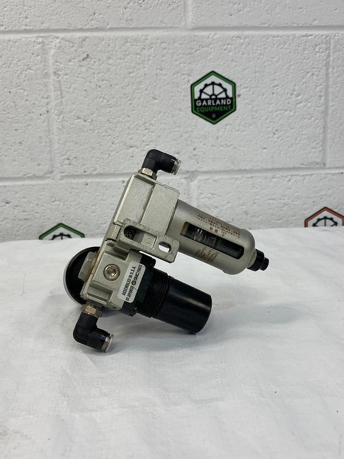 Used SMC NAF2000-N01D-C Pneumatic Pressure Regulator