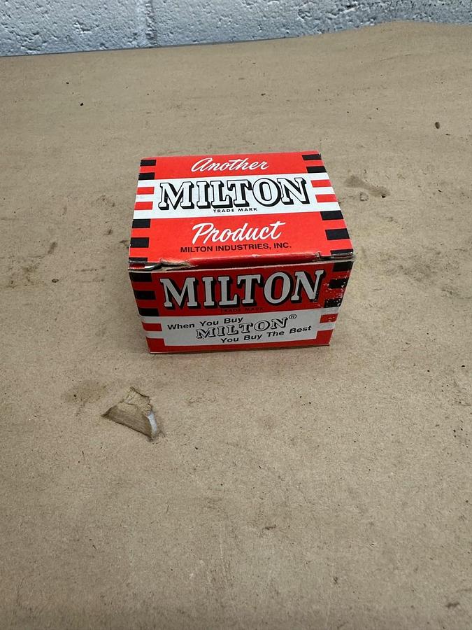 Used Milton Industries 1455 Large Bore Valve Core Replacement, Box of 10 *NEW*