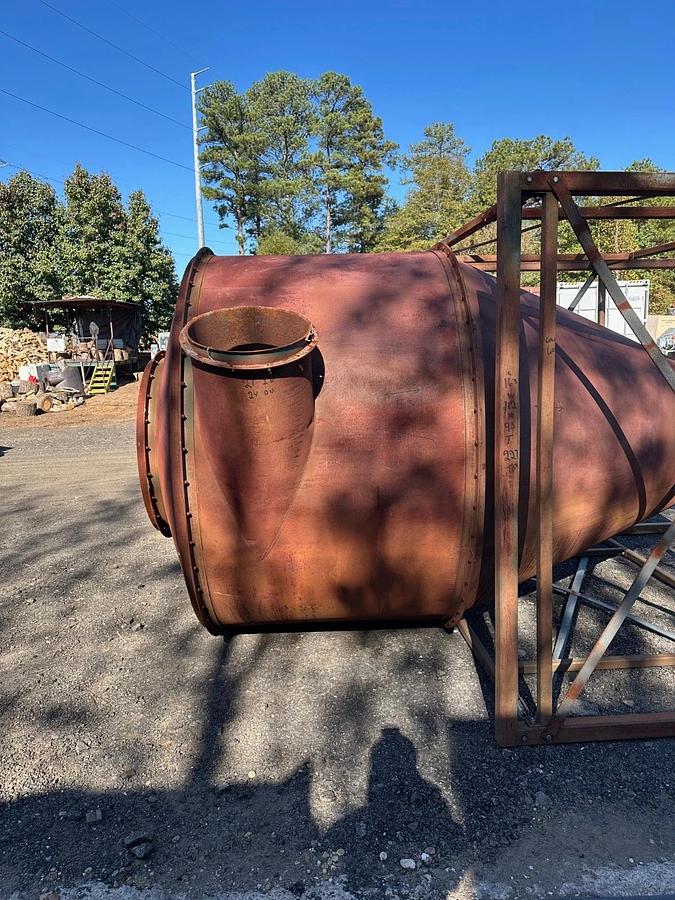 Used Sterling Systems 90” Diameter Cyclone w/ Frame