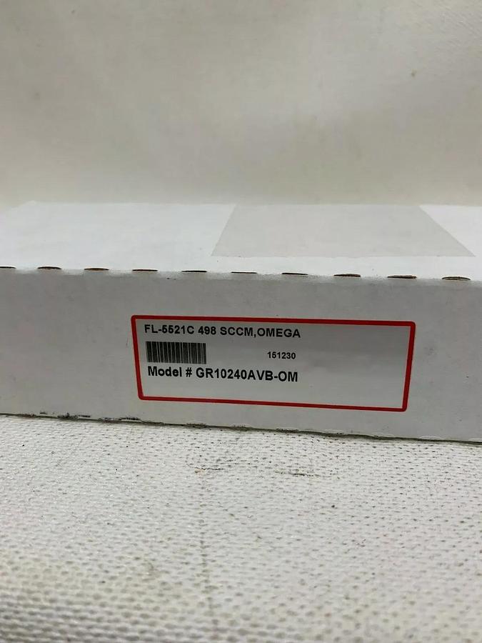 Used Omega Engineering FL-5521C Rotameter