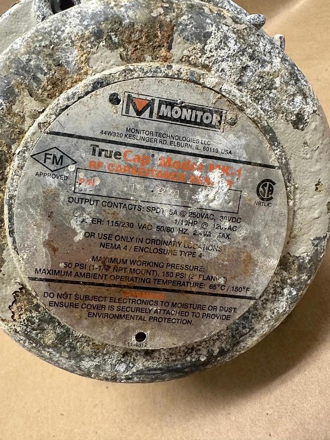 Used Monitor MK-1 RF Capacitance Sensor 11-8311-1